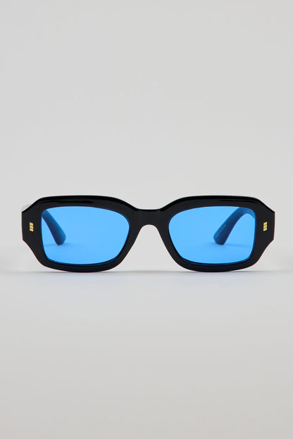 Square Thick Frame Sunnies Black Garage Clothing Women