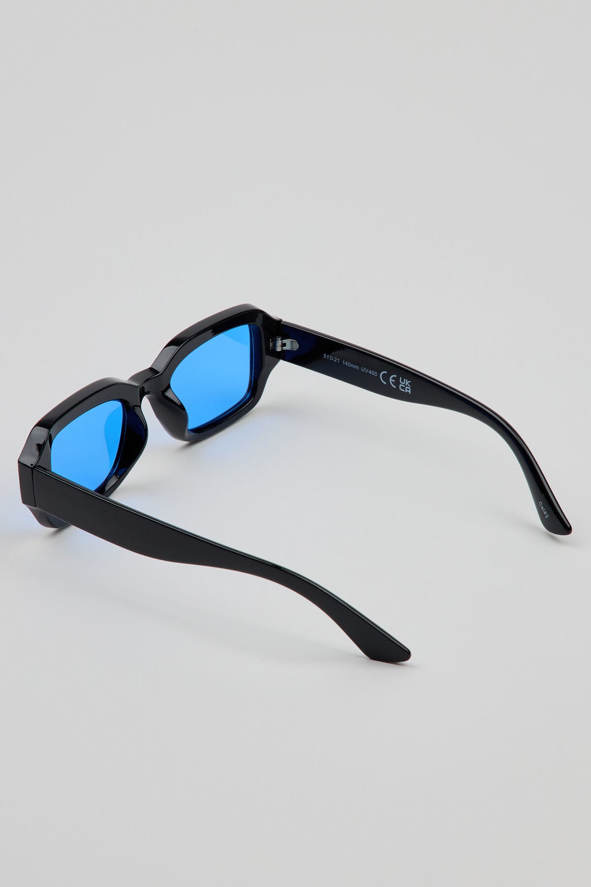 Square Thick Frame Sunnies Black Garage Clothing Women