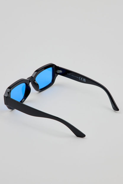 Square Thick Frame Sunnies Black Garage Clothing Women