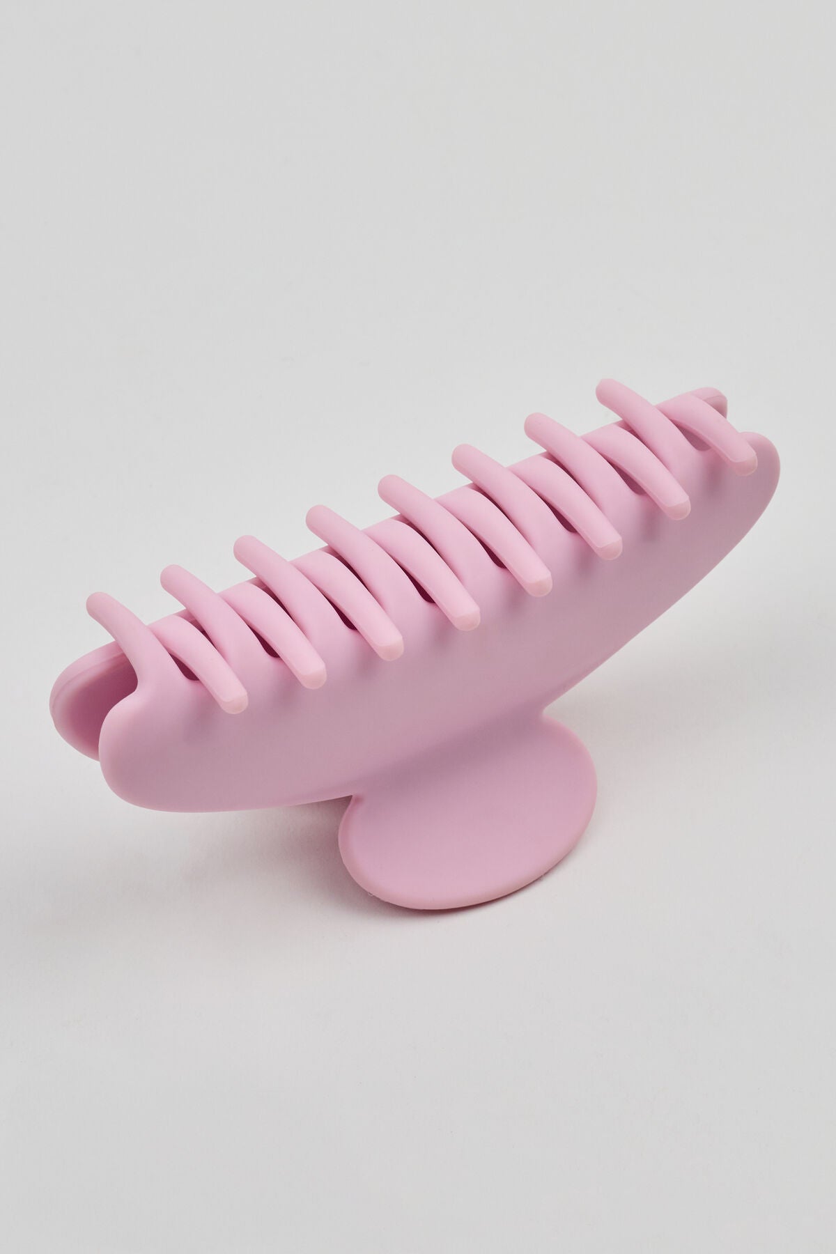 Basic Rounded Small Clip Pink Garage Clothing Women
