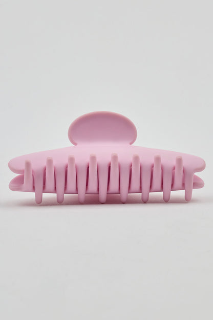 Basic Rounded Small Clip Pink Garage Clothing Women