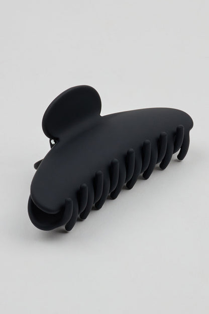 Basic Rounded Small Clip Black Garage Clothing Women