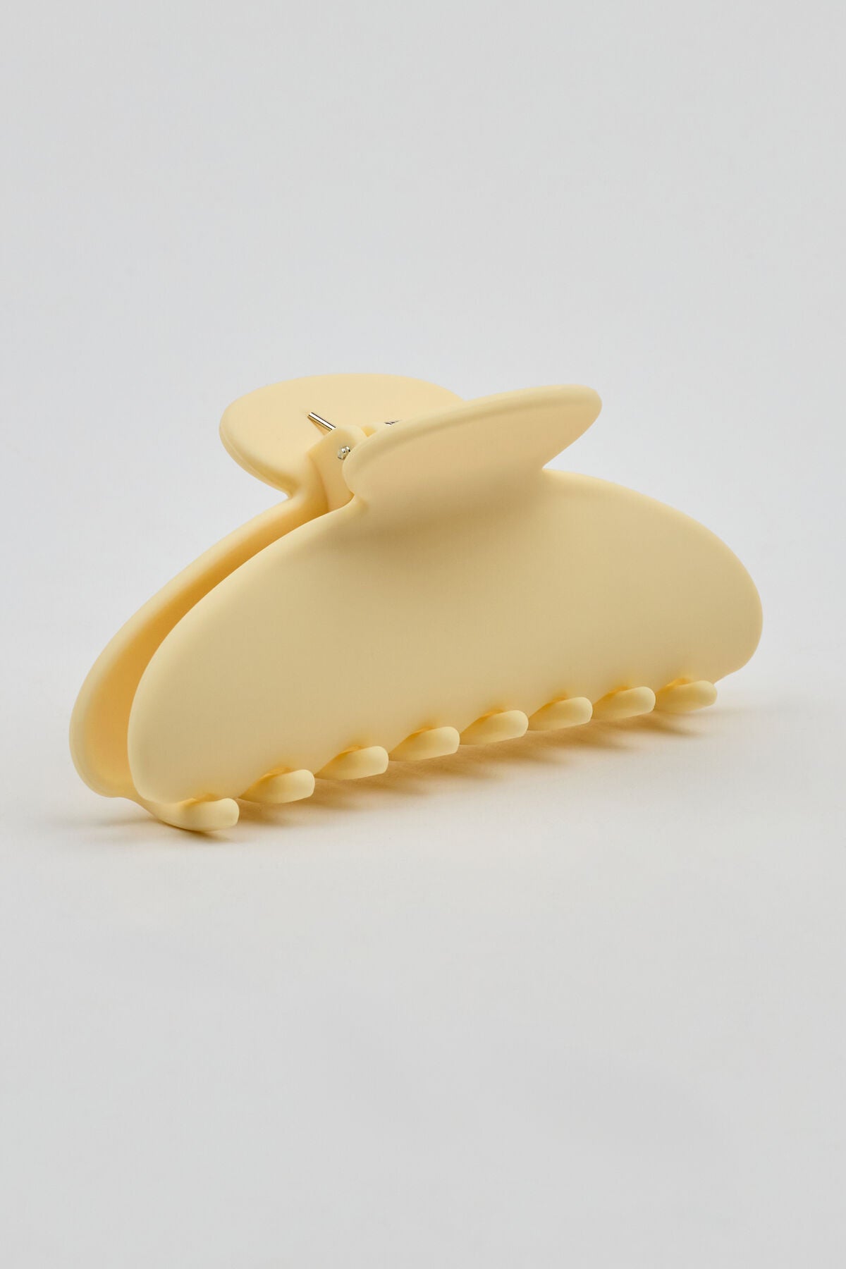 Basic Rounded Small Clip Yellow Garage Clothing Women