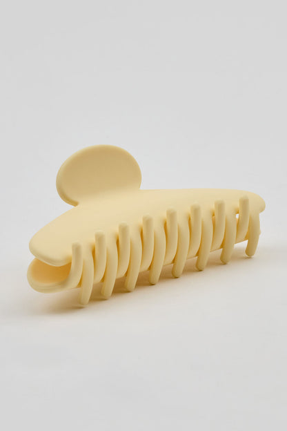 Basic Rounded Small Clip Yellow Garage Clothing Women