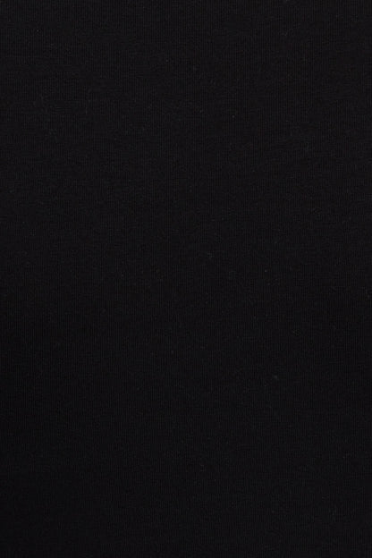 Scoop Neck Long Sleeve Top Black Garage Clothing Women