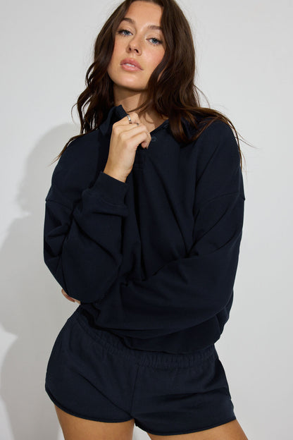SoftTerry Polo Shirt Navy Garage Clothing Women
