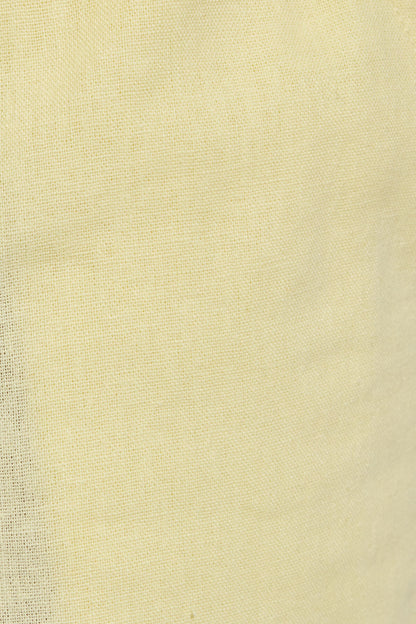 Linen Mini Shorts Yellow Garage Clothing Women