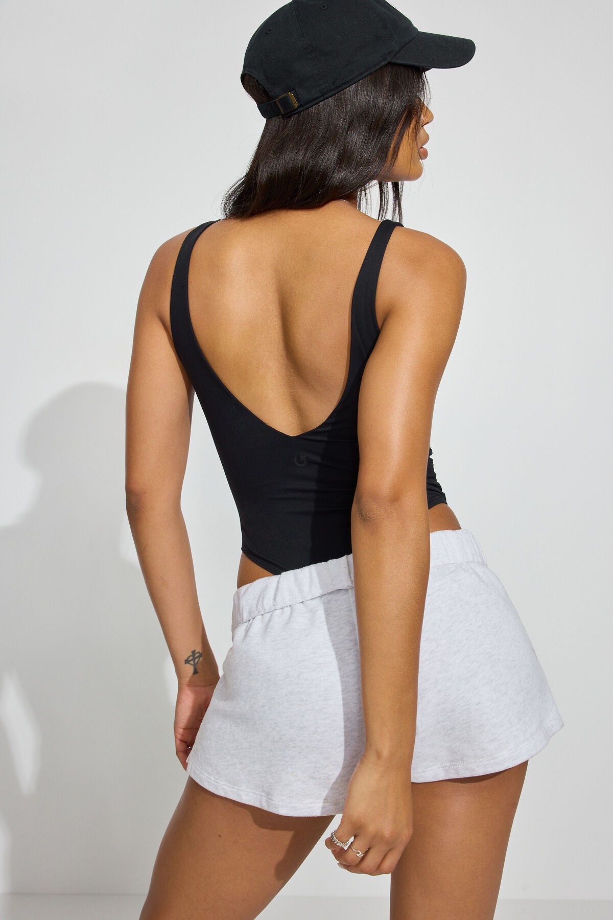 SoftActive V-Back Bodysuit Black Garage Clothing Women