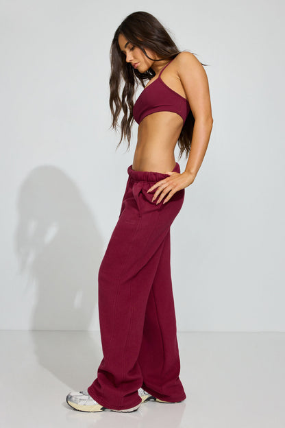 SoftActive Y-Back Bralette Burgundy Garage Clothing Women