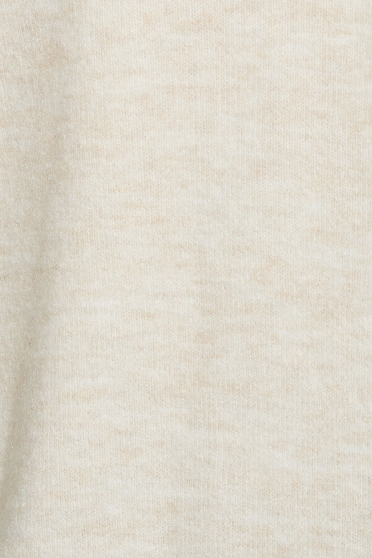 Long Sleeve Spongy Oversized Cardigan Beige Garage Clothing Women