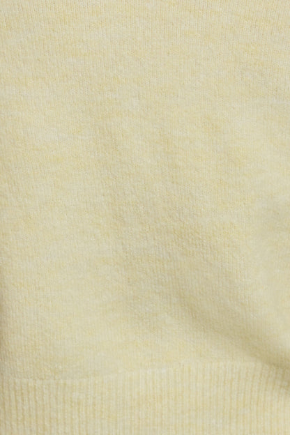 Renee Spongy Cropped Cardigan Yellow Garage Clothing Women