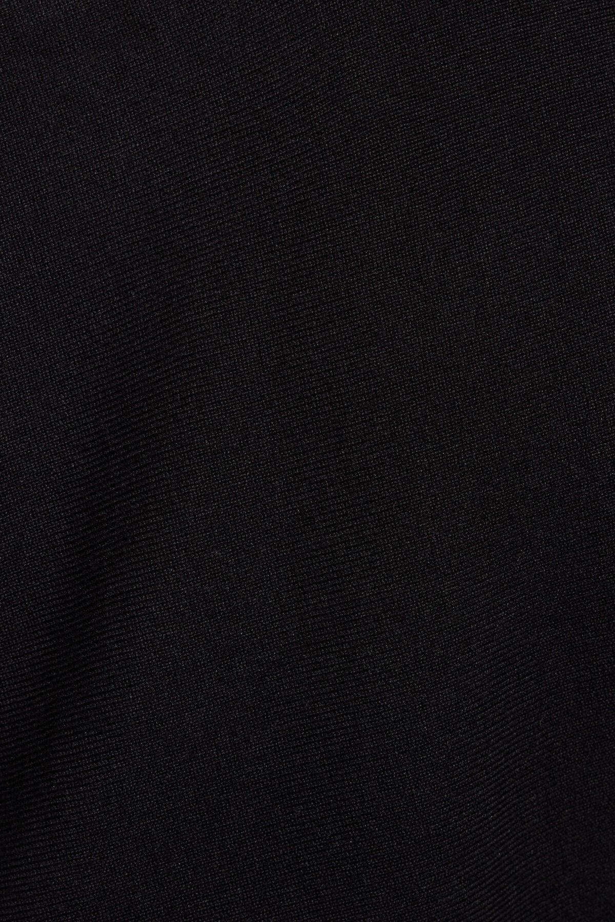 Asymmetric Cinched Waist Sweater  Black Garage Clothing Women