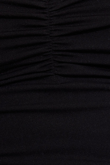 Ruched Sweetheart Cami Top Black Garage Clothing Women
