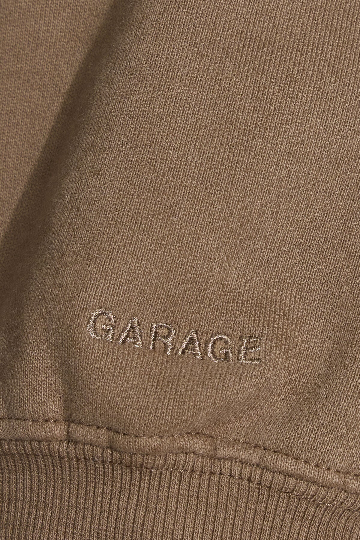SoftTerry Oversized Zip-Up Hoodie Brown Garage Clothing Women