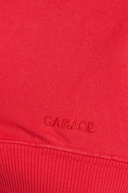 SoftTerry Oversized Crewneck Sweatshirt Red Garage Clothing Women