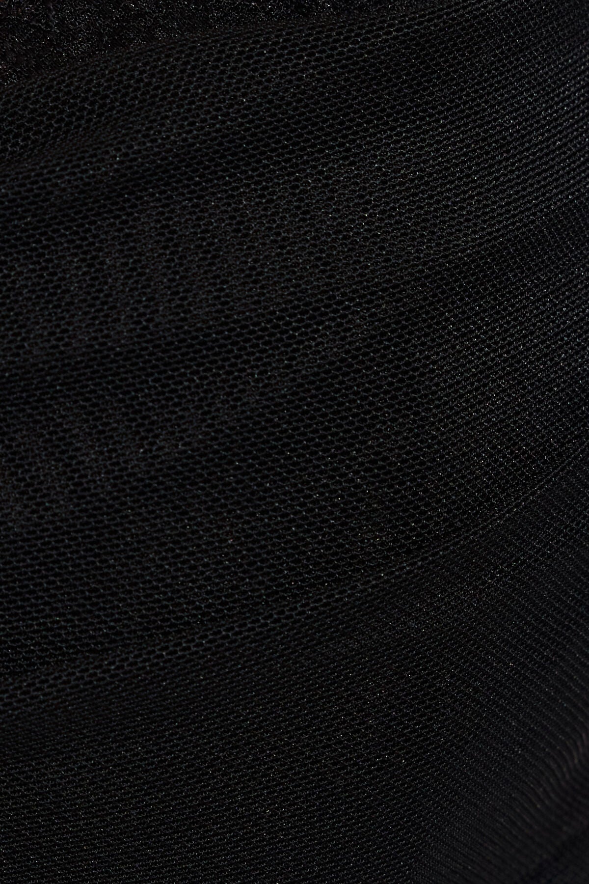 Ally Mesh Peekaboo Bustier Black Garage Clothing Women