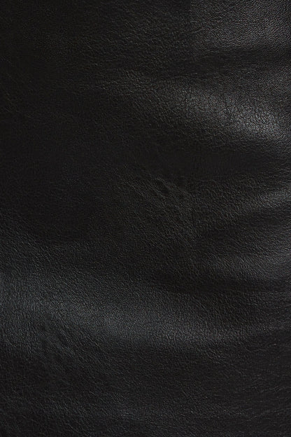 Micro Faux-Leather Bodycon Skort Black Garage Clothing Women