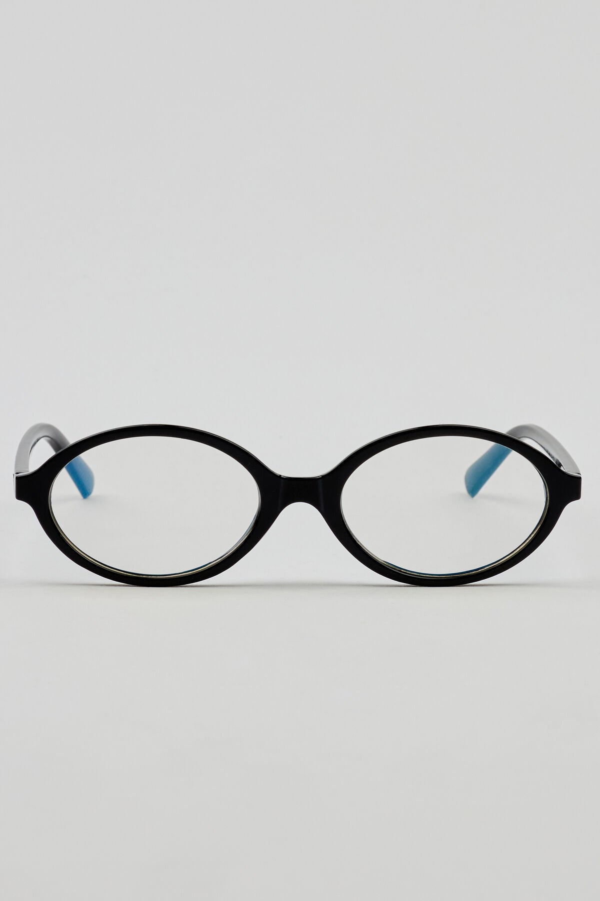 Slim Oval Blue Light Readers Black Garage Clothing Women