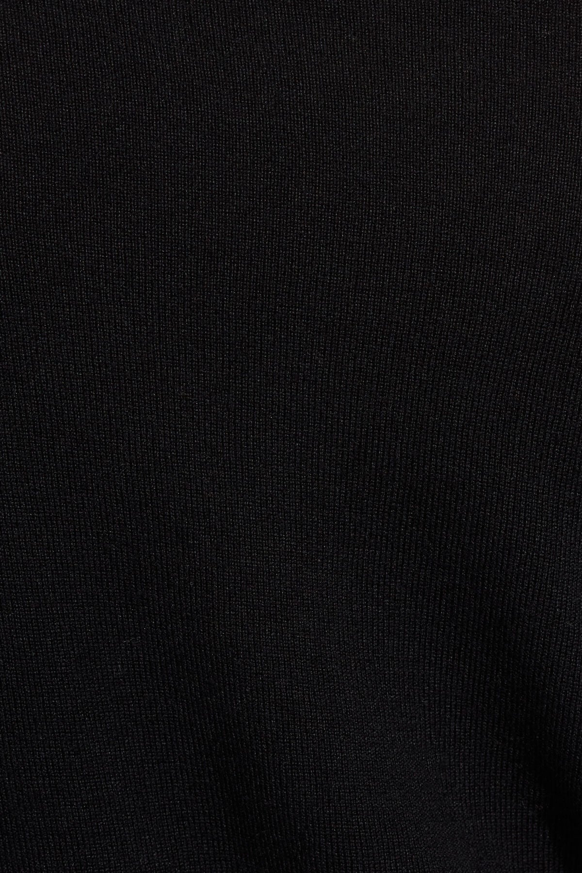 Rae Asymmetric Fine Sweater Black Garage Clothing Women
