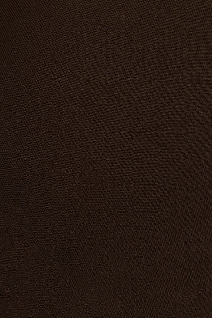 Rae Asymmetric Fine Sweater Brown Garage Clothing Women
