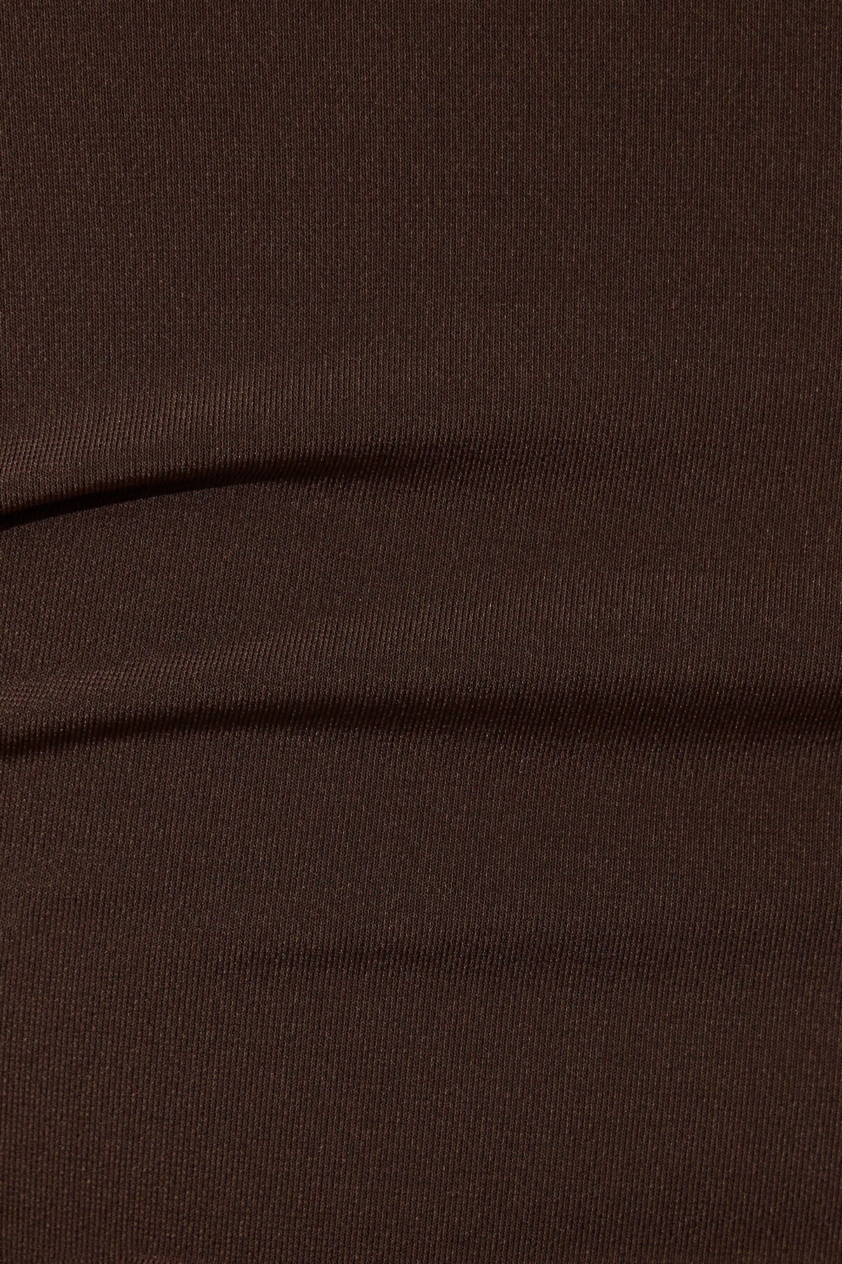 Clean Off Shoulder Top Brown Garage Clothing Women