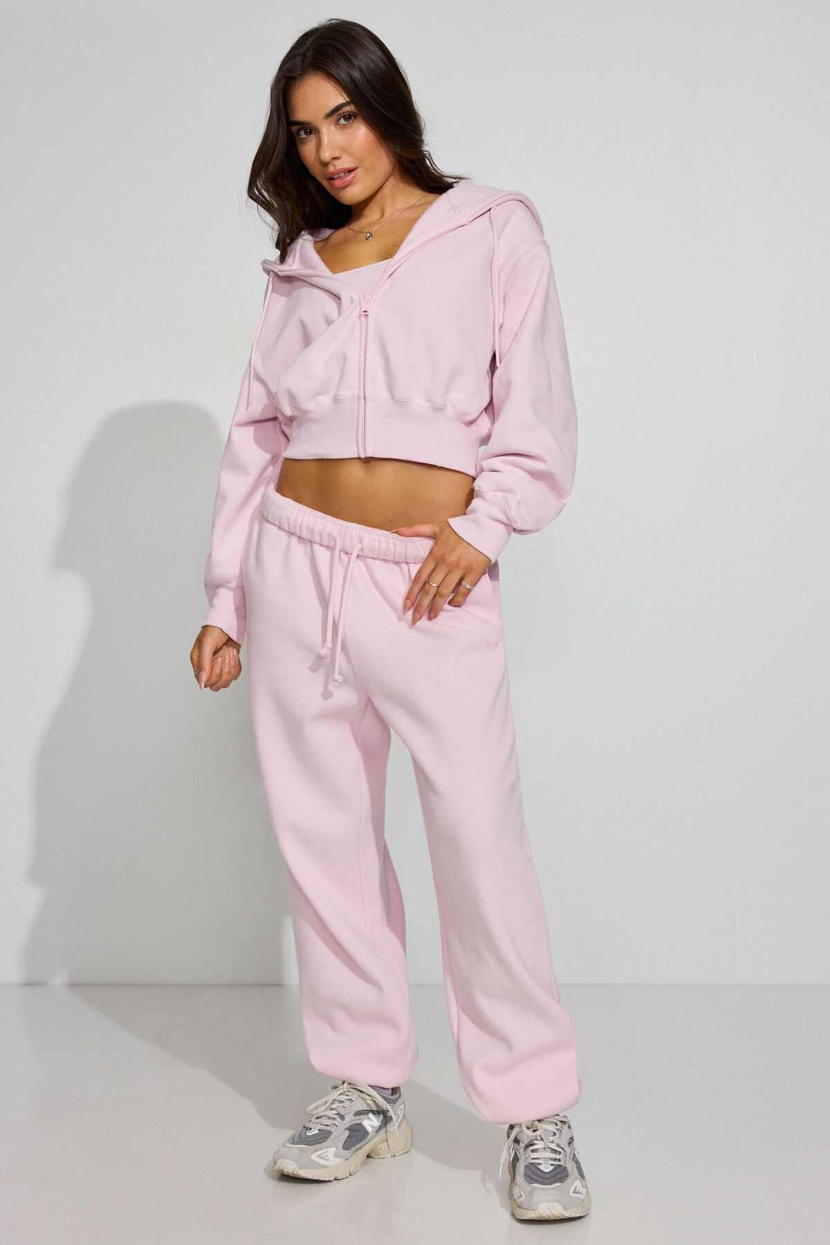 SoftTerry Bubble Zip Hoodie Pink Garage Clothing Women