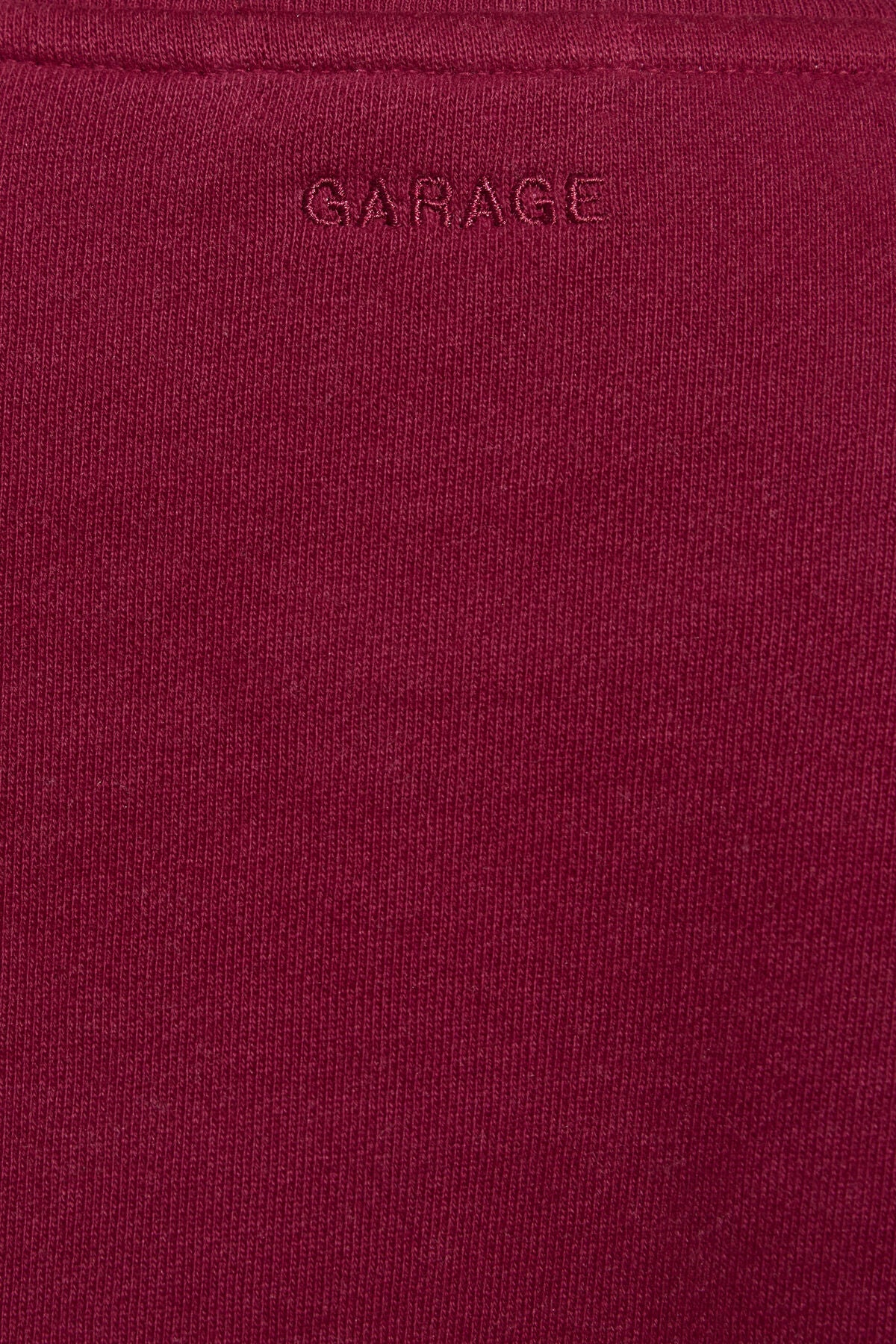 SoftTerry Bubble Crewneck Sweatshirt Burgundy Garage Clothing Women