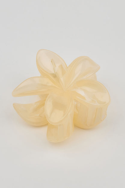 Flower Hair Claw White Garage Clothing Women