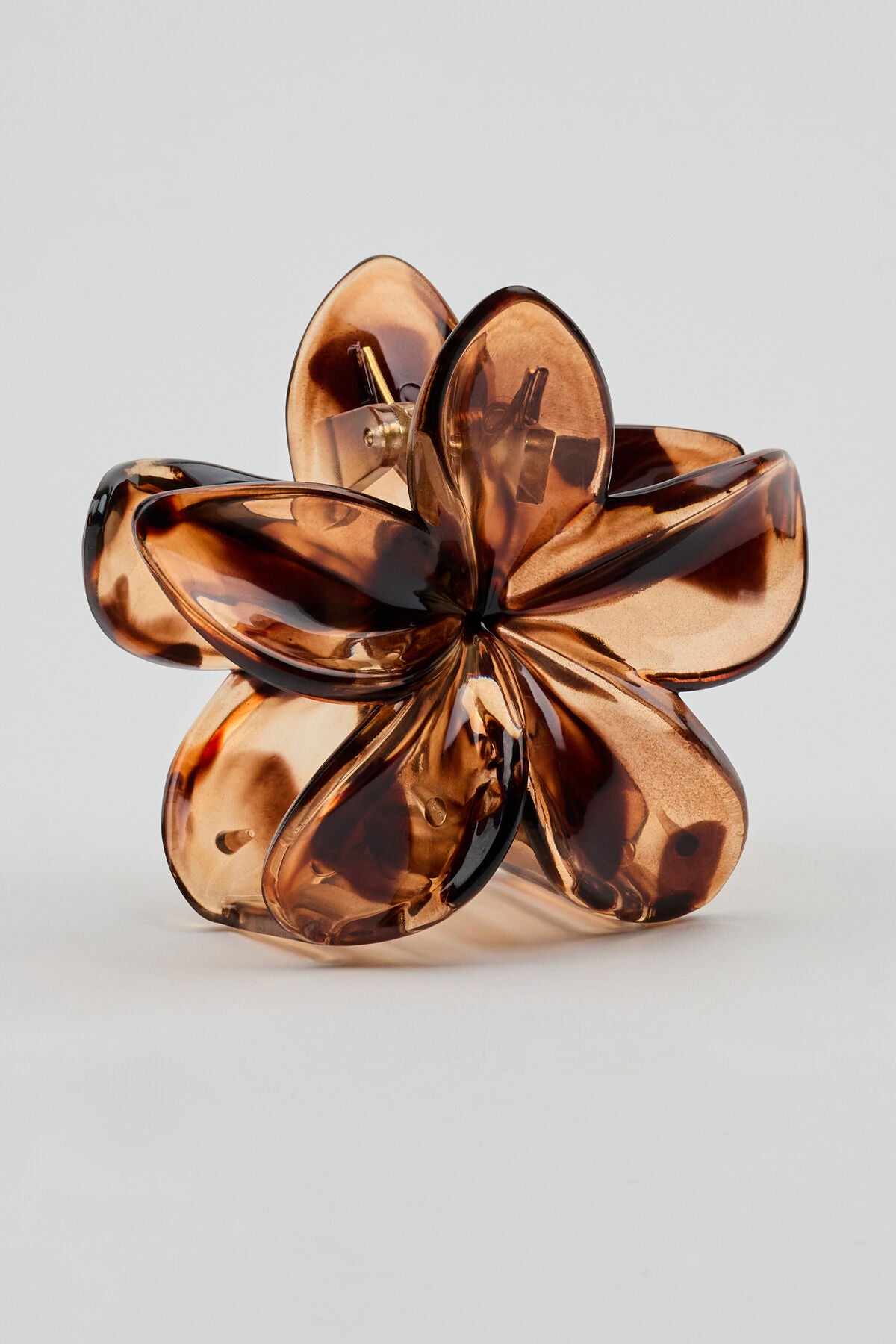 Flower Hair Claw Brown Garage Clothing Women