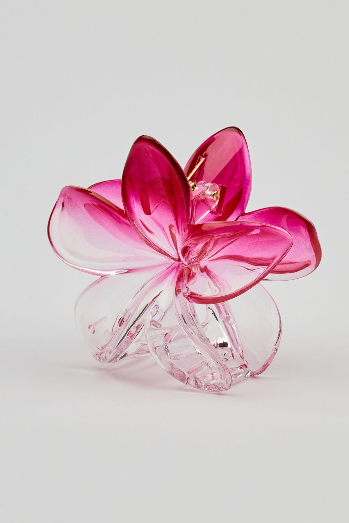 Flower Hair Claw Burgundy Garage Clothing Women