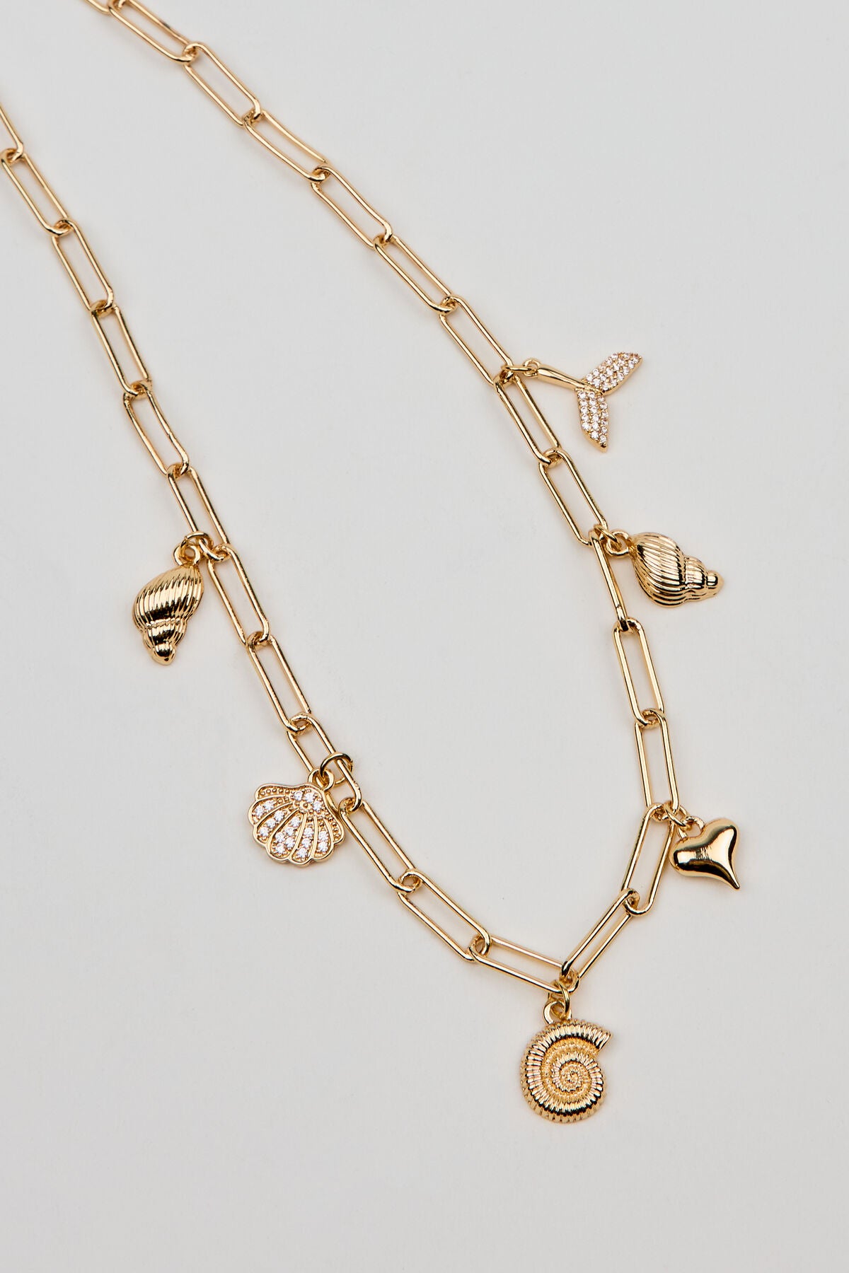Beachcomber Charm Necklace WHITE Garage Clothing Women