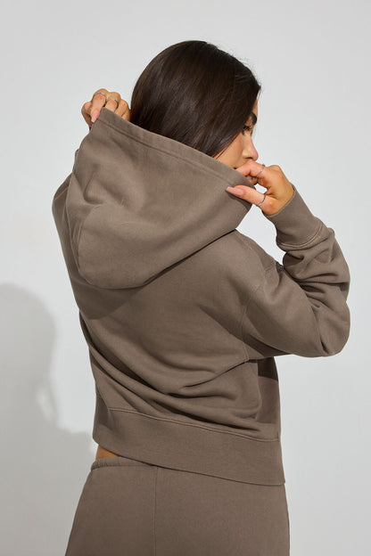 SoftTerry Iconic Hoodie Brown Garage Clothing Women