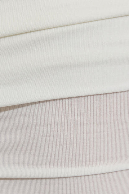 Sexy Cozy Off Shoulder Long Sleeve Top White Garage Clothing Women