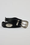 Black/Antique Silver