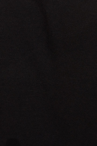 Crewneck Cropped T-Shirt Black Garage Clothing Women