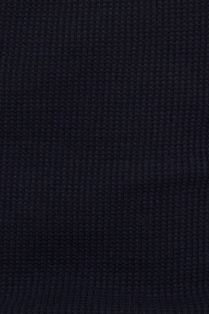 Waffle Picot Cami Top Navy Garage Clothing Women