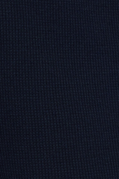 Waffle Picot Shorts Navy Garage Clothing Women