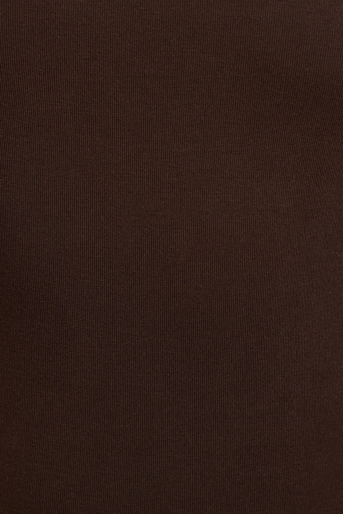 Cowl Back Short Sleeve Top Brown Garage Clothing Women