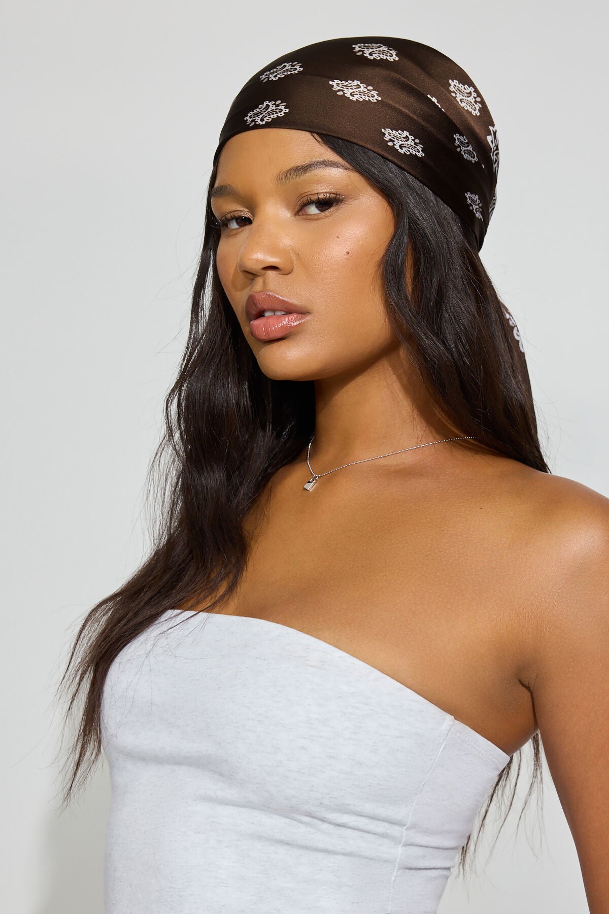 Serafina Scarf Brown Garage Clothing Women