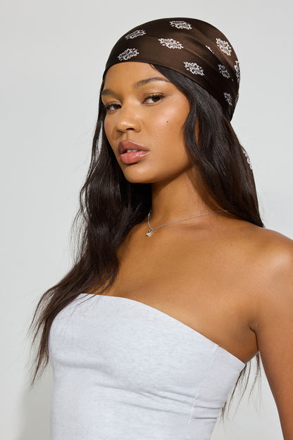Serafina Scarf Brown Garage Clothing Women