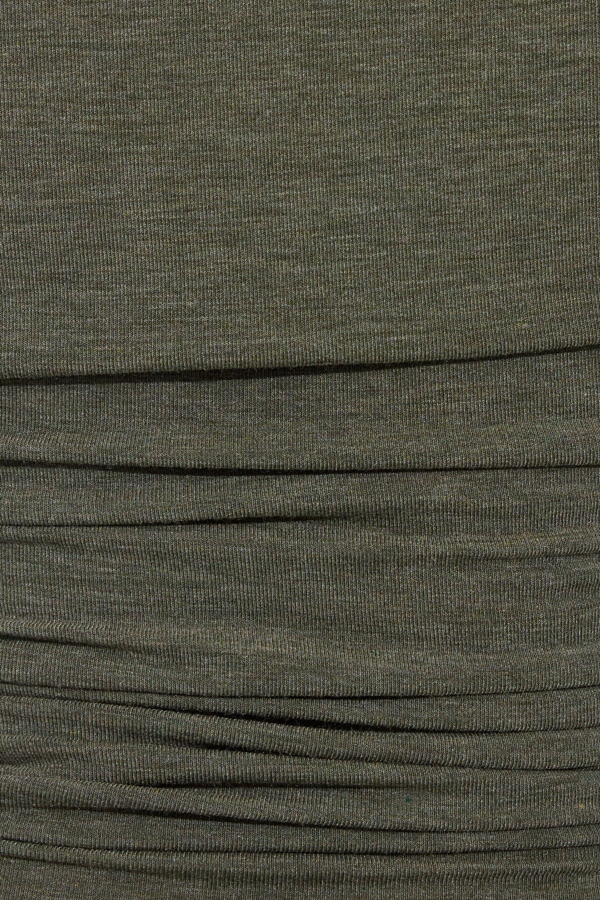 Sexy Cozy Asymmetric Long Sleeve Top Green Garage Clothing Women