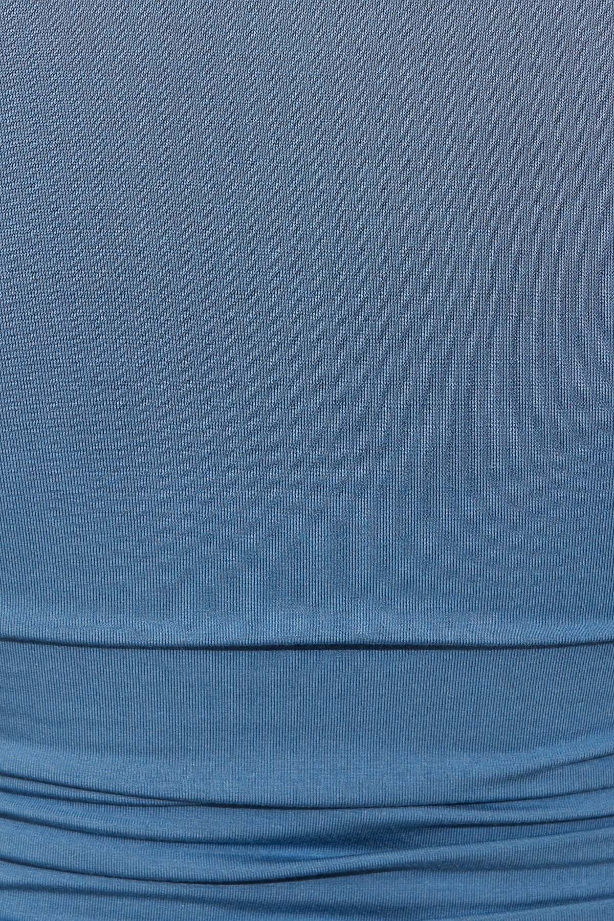 Smooth Long Sleeve Crewneck Top Blue Garage Clothing Women