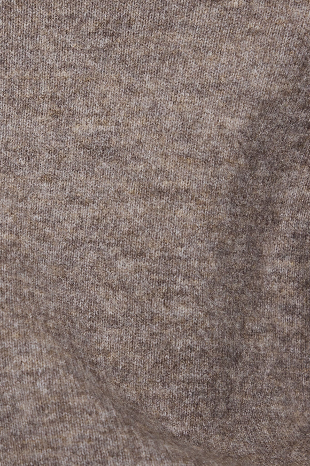 Spongy Relaxed Off Shoulder Sweater Brown Garage Clothing Women