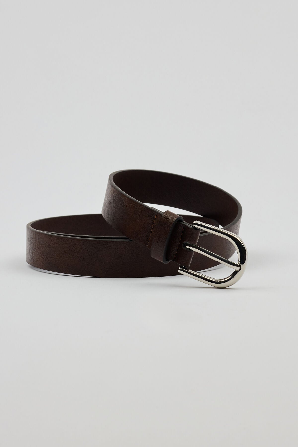 U Buckle Classic Belt Brown Garage Clothing Women