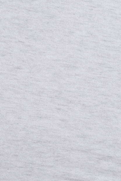 Cropped Crewneck T-Shirt Gray Garage Clothing Women
